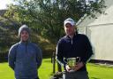 CLUB CLASS: West Monmouthshire club champion Scott Bradley, right, with runner-up Ben Arnold
