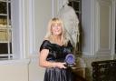 Award: Mary Mowat at the Wales Care Awards. Picture: Ceidiog