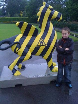 Danger:Highly Flammable, Belle Vue Park, 50 by Deakon Mcgill aged (almost) 9.