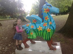 No 12 Bellevue park with Sophie Scarpato age 5