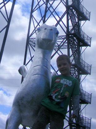 Hi, I would like to include this picture of Dylan and the Dragon. He thinks 
they are magic!
Cheers,
Steve G. 