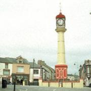 ICONIC SEAT: Tredegar's town clock
