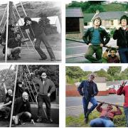 These four lifelong friends recreated pictures from their teenage years