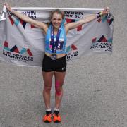 WINNER: Cwmbran marathon champion Natasha Cockram