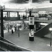 Tesco in Kingsway Centre in 1984.