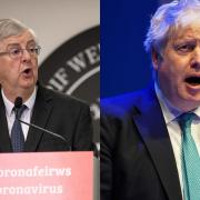 Mark Drakeford his hit out at Boris Johnson's u-turns over conversion therapy. Pictures: Huw Evans Agency/PA