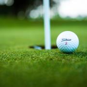 A golf ball by the hole. Credit: Canva