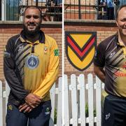 FORMIDABLE: Newport batters Mojeid Ilyas and Michael Clayden joined forces in a 284-run partnership for the third wicket