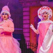 Richard Elis and Geraint Rhys Edwards - who played the ugly sisters in Cinderella - will return to the stage for Robin Hood (Picture:  Kirsten McTernan)