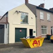 Garage sale: This property at Speke Street, Newport, sold for £97,000 after some fierce bidding