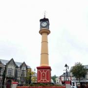 VALLEYS ICON: Tredegar town clock