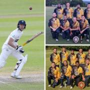 DOUBLE: Newport won two T20 finals after Callum Taylor (left) starred with the bat and ball in the Premier League