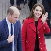 William and Kate visiting Blaenavon in March. Picture: Ben Birchall/PA Wire