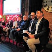 PREPARED: Members of the Wales SME Taskforce at Tiny Rebel in Cardiff