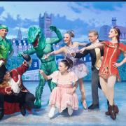 Cast of Peter Pan on Ice, which is on at the ICC Wales, until January 1, 2023. Picture: Steve Pope, Fotowales
