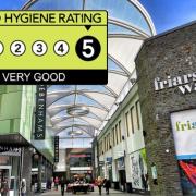 The food hygiene ratings for every restaurant, coffee shop and business in Friars Walk.