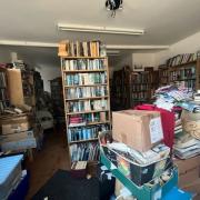 Well read: A former shop crammed with books in World Heritage 'book town' Blaenavon sold for £135,000 at Paul Fosh Auctions