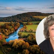The Wye flowing through Monmouthshire but the health of the river is a 'frustration' for Cllr Ann Webb