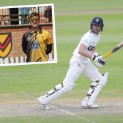 PARTNERSHIP: Glamorgan's Callum Taylor and Morgan Bevans joined forces to see Newport home against Swansea