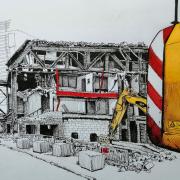 Newport Centre demolition