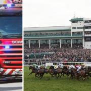 Fire at Chepstow Racecourse