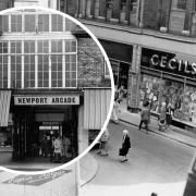 Looking back at old Newport shops