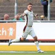 THREAT: Andy Cook scored a hat-trick for Bradford in Newport in September