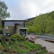 The visitor centre at Cwmcarn Forest Drive. Credit: Google