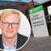 Councillor Ben Callard is responsible for finances at Monmouthshire County Hall.