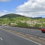 Samuel Fleet, 24, was caught speeding at 120mph on the A467 in Risca