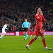 FRUSTRATION: Wales midfielder Ethan Ampadu against Turkey