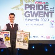 Dante Valaydon-Pillay won two Pride of Gwent awards