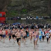 The 2023 Tenby Boxing Day Swim.