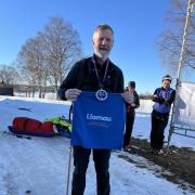 That's it: Ultra athlete property auctioneer Paul Fosh, from Monmouth, is looking to take things a little easier after completing the 500km  Montane Lapland Arctic Ultra