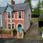 Potential: This end terraced house in Newport, Gwent, was sold by Paul Fosh Auctions