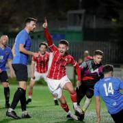 DELIGHT: Newport City beat Cefn Cribwr in the semi-finals of the FAW Trophy