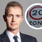 Monmouthshire MP David Davies is among those who are against the 20mph limit