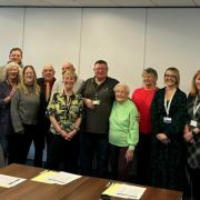 The Melin Homes and Newport City Homes residents groups met to discuss the merger