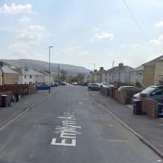 The child was attacked by the XL Bully dog on Emlyn Avenue in Ebbw Vale