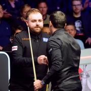 BEATEN: Jackson Page was thrashed by legend Ronnie O'Sullivan