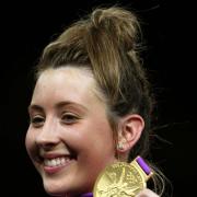 SPECIAL MOMENT: Jade Jones with her gold medal