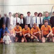 REBORN:The first ever game of the new Newport County AFC at Moreton in 1989