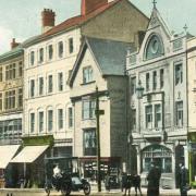 WIDENING AND IMPROVING: Newport's High Street