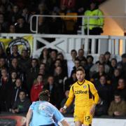 Newport  County AFC v Dagenham & Redbridge – Pictured is Newport County player Robbie Willmot with the ball. (4730217)