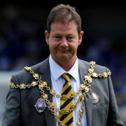 NO WELCOME ROLE: The Mayor of Newport Cllr Matthew Evans won't be greeting President Obama