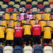 TALENTED GROUP: The 2014/15 County youth scholars squad