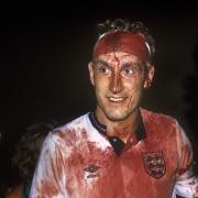 NEW BLOOD: Terry Butcher went through the pain barrier for England in 1989