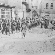 British Indian soldiers at Kut in Iraq