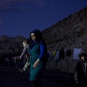IN NEED: A young refugee family in a camp on one of the Greek islands. Newport quite rightly offers homes to such people – but there needs to be a fairer way of dispersing asylum seekers across the UK