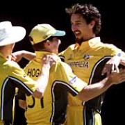 HUGELY EXPERIENCED: Glamorgan can learn from seasoned Test cricketers like Australia's Jason Gillespie, pictured extreme right
